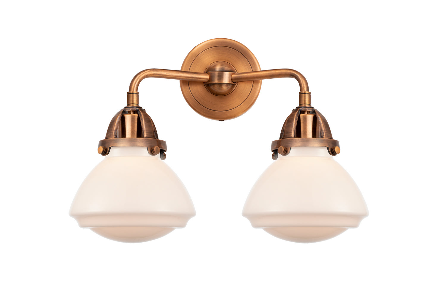 Innovations - 288-2W-AC-G321 - Two Light Bath Vanity - Nouveau 2 - Antique Copper