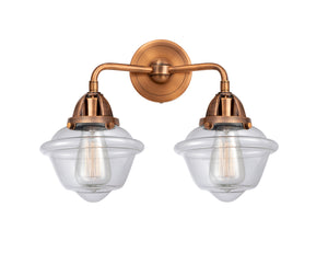 Innovations - 288-2W-AC-G532 - Two Light Bath Vanity - Nouveau 2 - Antique Copper