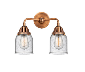 Innovations - 288-2W-AC-G54 - Two Light Bath Vanity - Nouveau 2 - Antique Copper