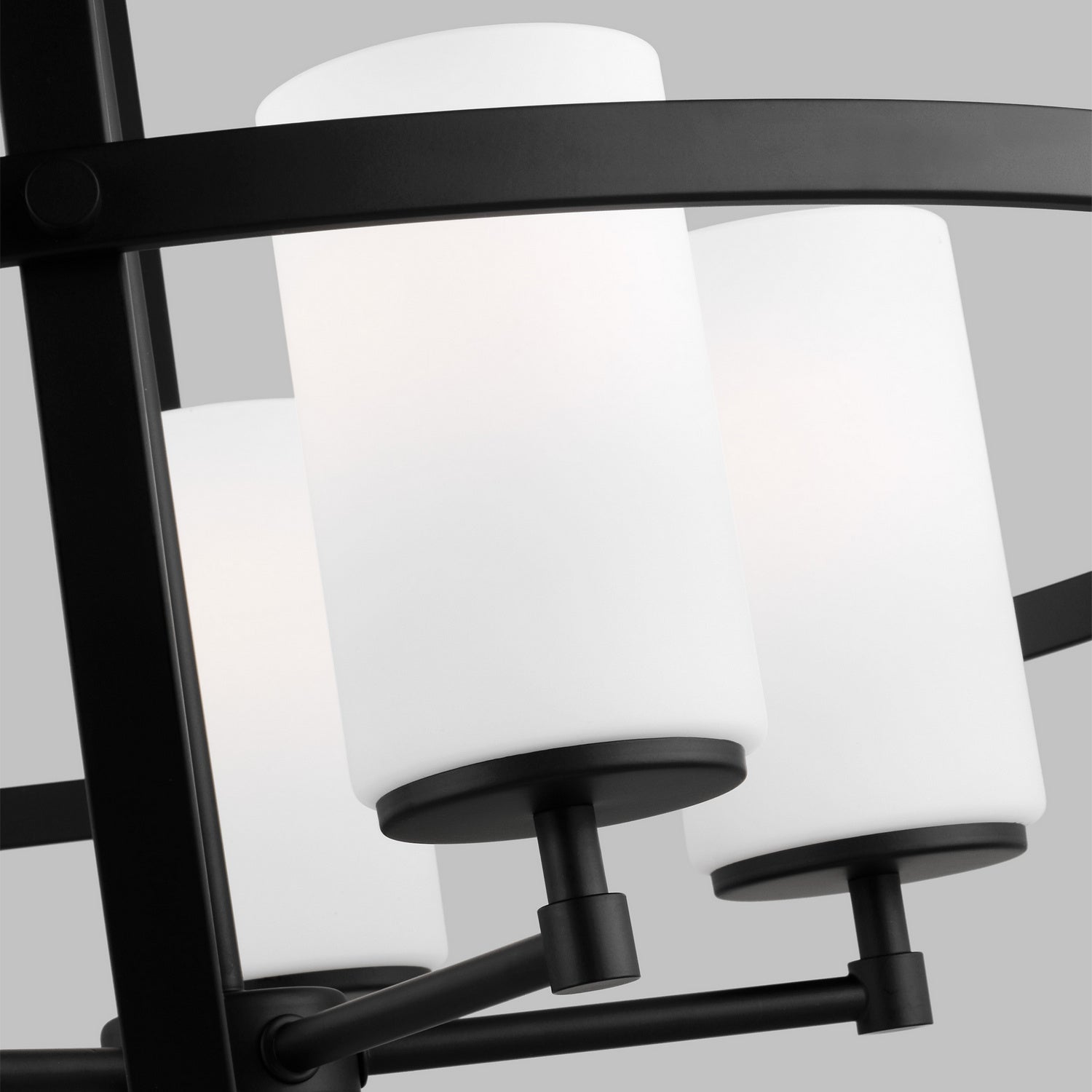 Generation Lighting. - 3124605EN3-112 - Five Light Chandelier - Alturas - Midnight Black