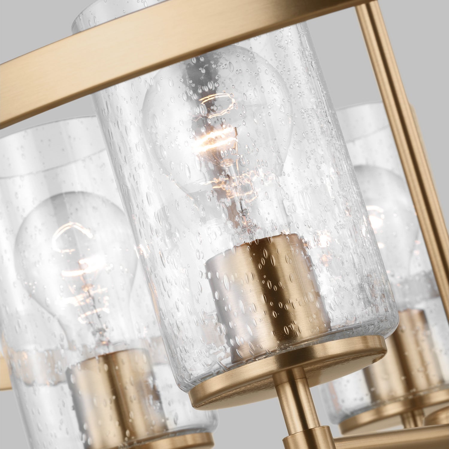 Generation Lighting. - 3124675-848 - Five Light Chandelier - Alturas - Satin Brass