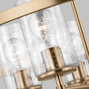 Generation Lighting. - 3124675-848 - Five Light Chandelier - Alturas - Satin Brass