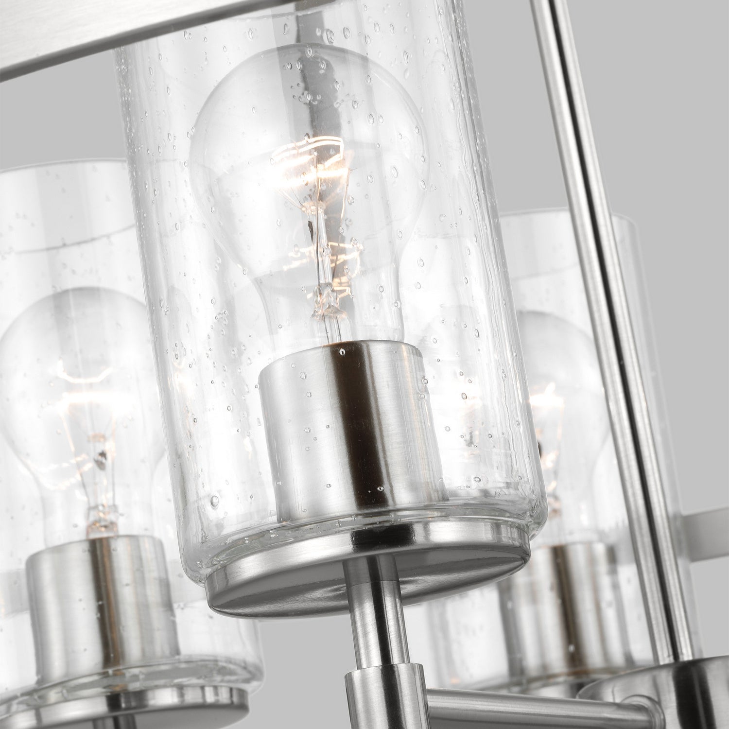 Generation Lighting. - 3124675-962 - Five Light Chandelier - Alturas - Brushed Nickel