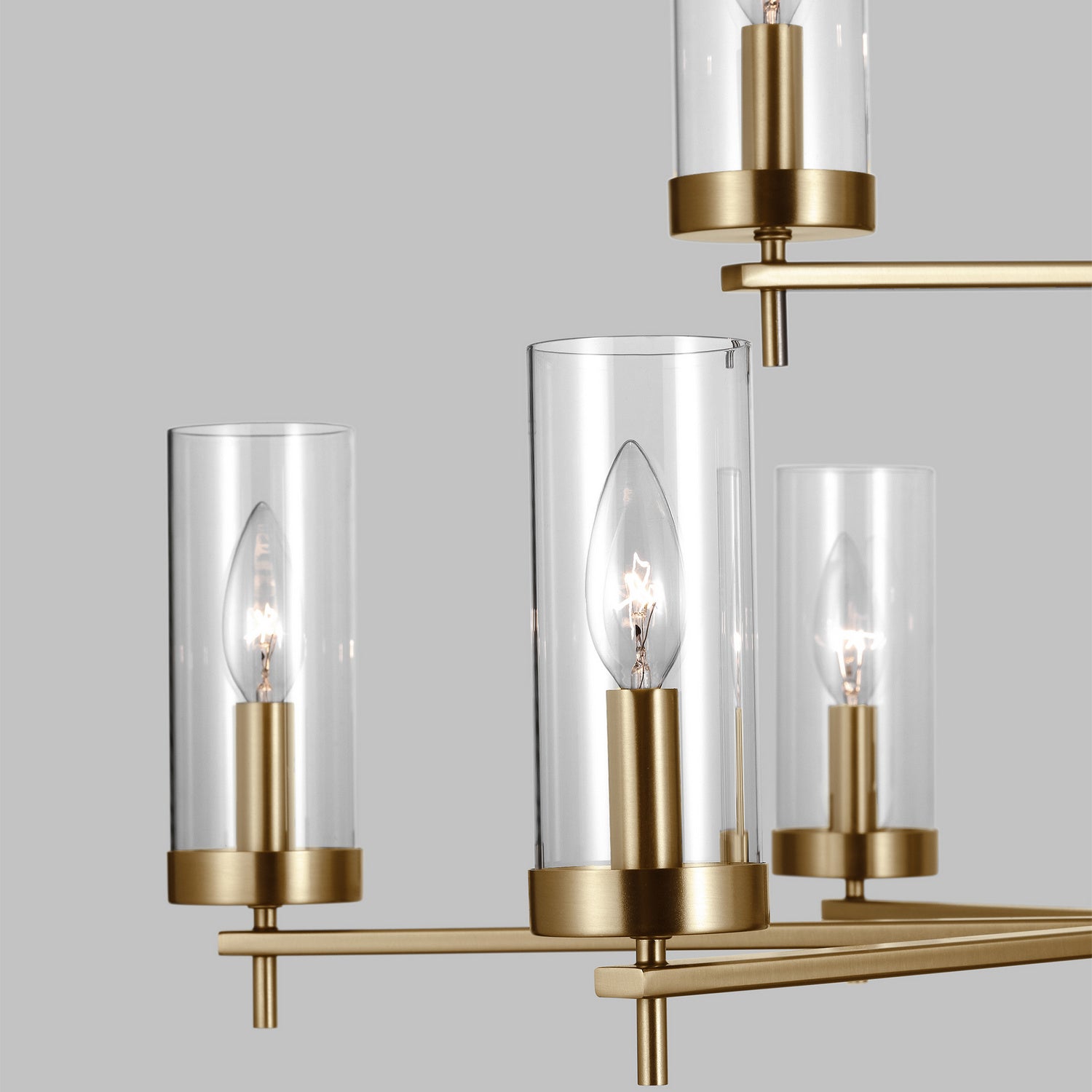 Visual Comfort Studio - 3190309-848 - Nine Light Chandelier - Zire - Satin Brass