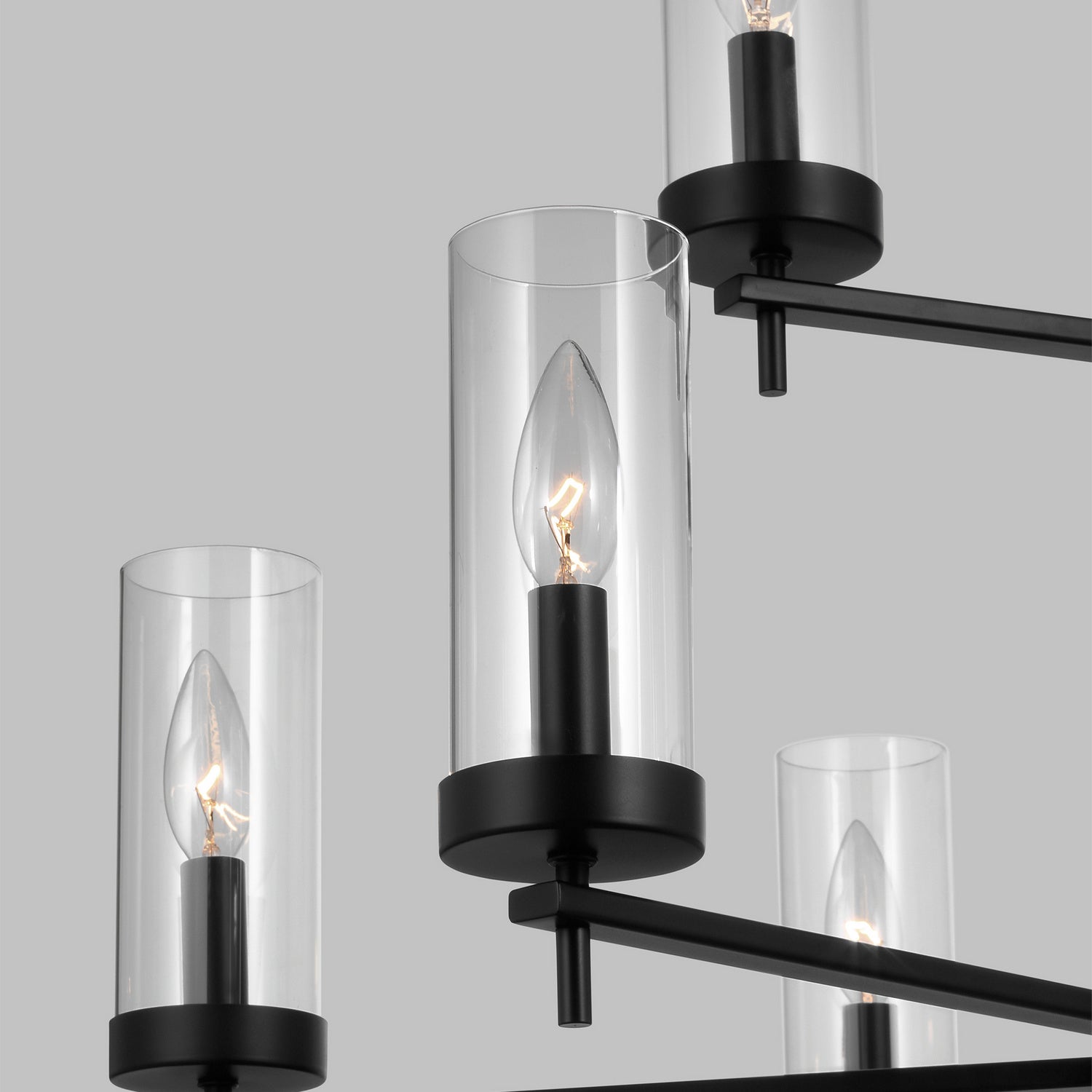 Visual Comfort Studio - 3190309EN-112 - Nine Light Chandelier - Zire - Midnight Black