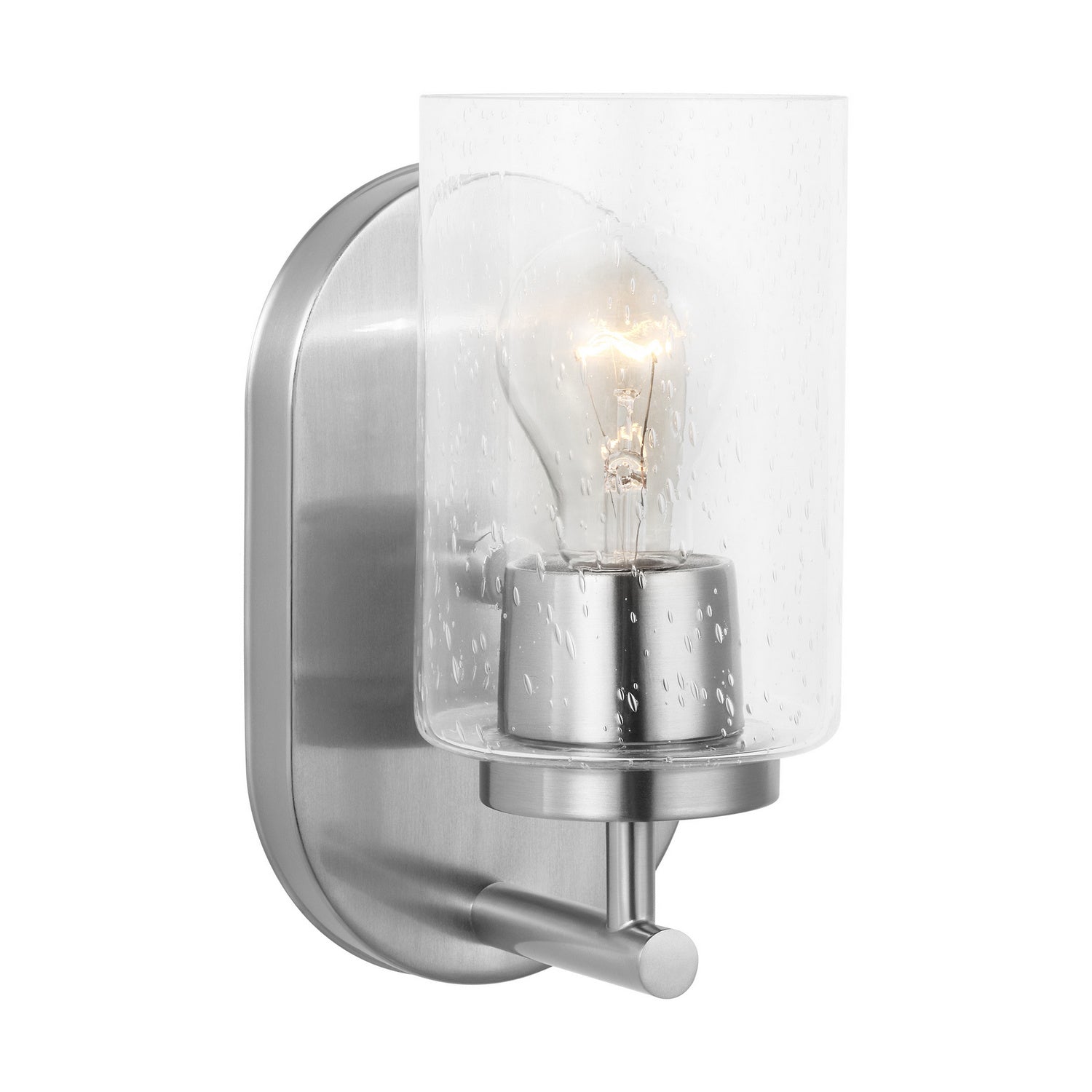 Generation Lighting. - 41170-962 - One Light Wall / Bath Sconce - Oslo - Brushed Nickel