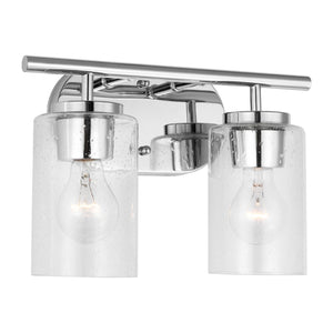 Generation Lighting. - 41171-05 - Two Light Wall / Bath - Oslo - Chrome