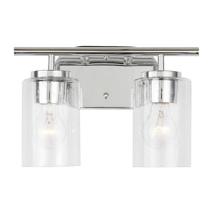 Generation Lighting. - 41171-05 - Two Light Wall / Bath - Oslo - Chrome