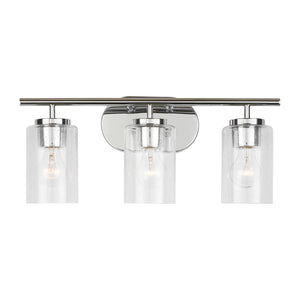 Generation Lighting. - 41172-05 - Three Light Wall / Bath - Oslo - Chrome