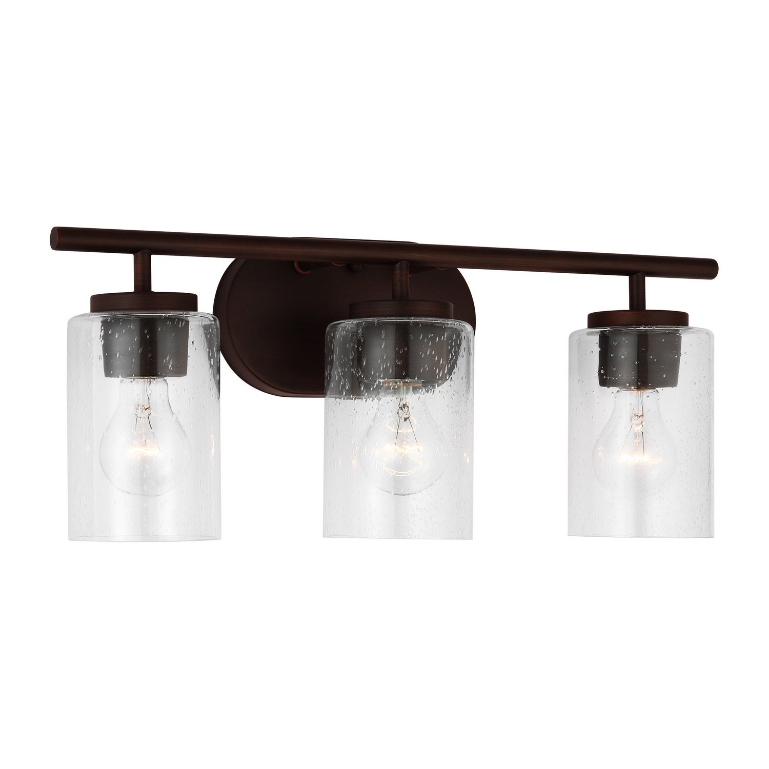 Generation Lighting. - 41172-710 - Three Light Wall / Bath - Oslo - Bronze