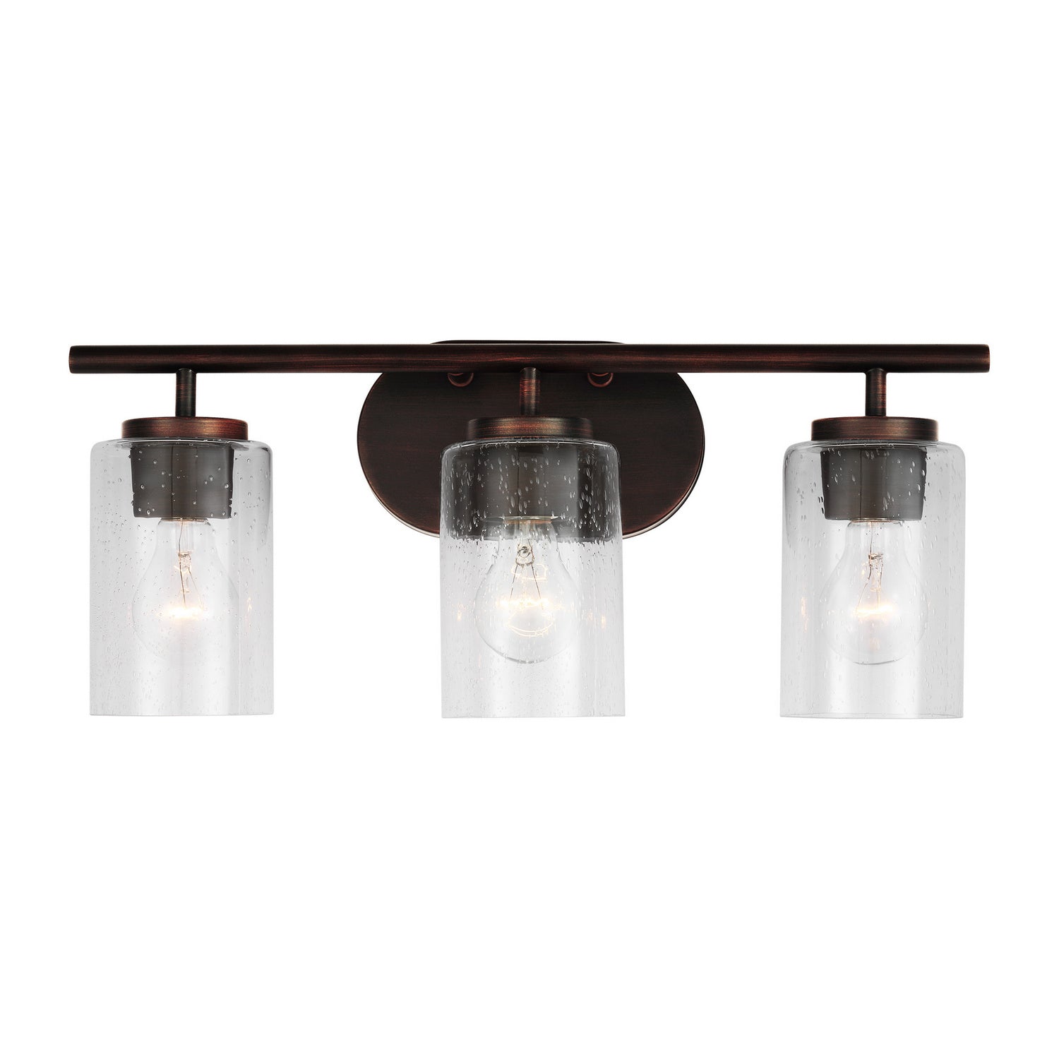 Generation Lighting. - 41172-710 - Three Light Wall / Bath - Oslo - Bronze