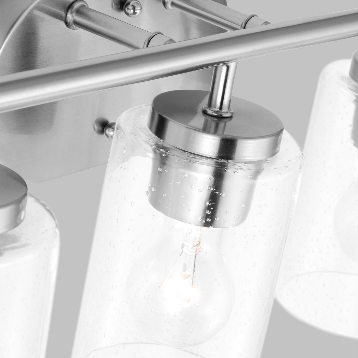 Generation Lighting - 41172-962 - Three Light Wall / Bath - Oslo - Brushed Nickel