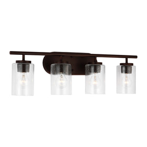 Generation Lighting. - 41173-710 - Four Light Wall / Bath - Oslo - Bronze