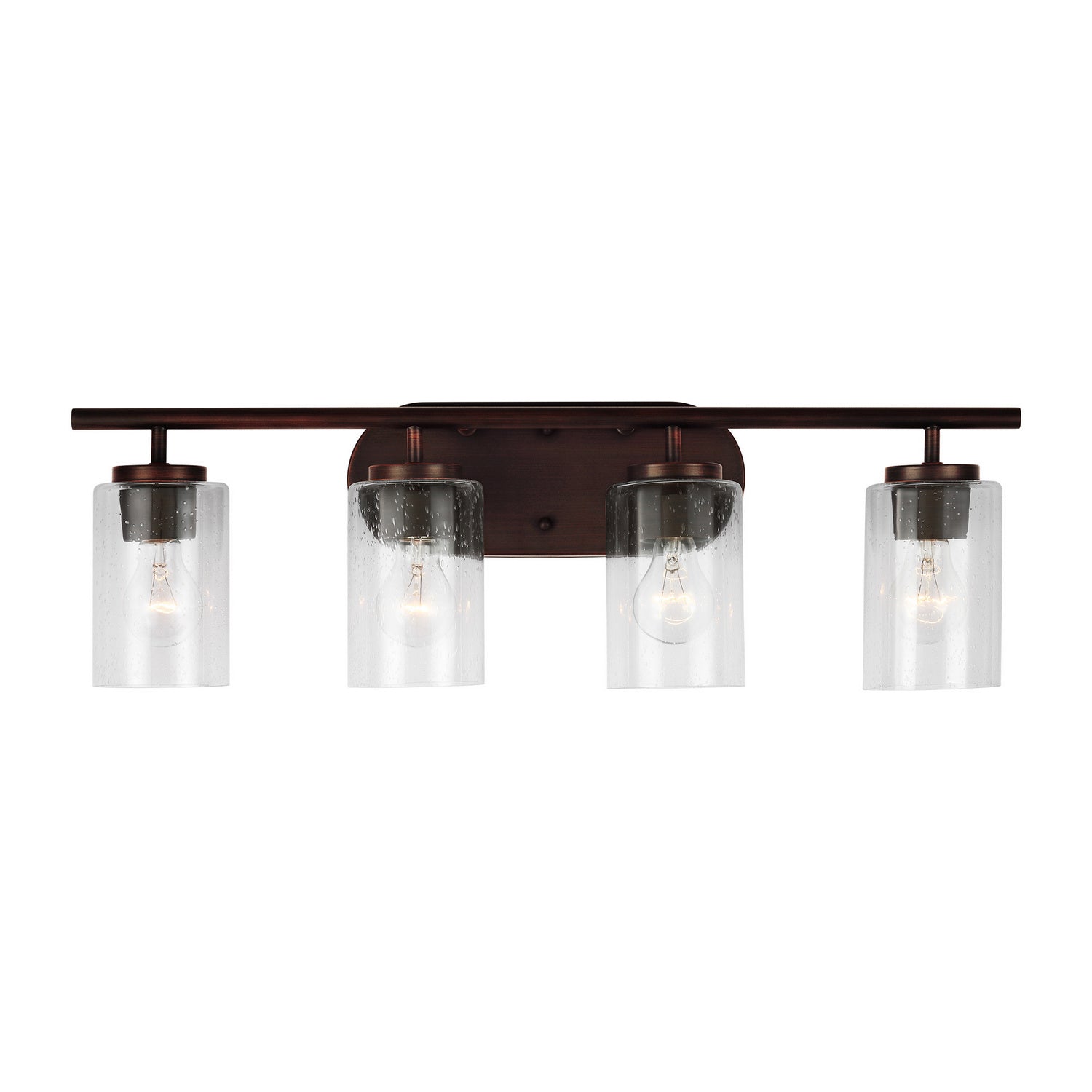 Generation Lighting. - 41173-710 - Four Light Wall / Bath - Oslo - Bronze