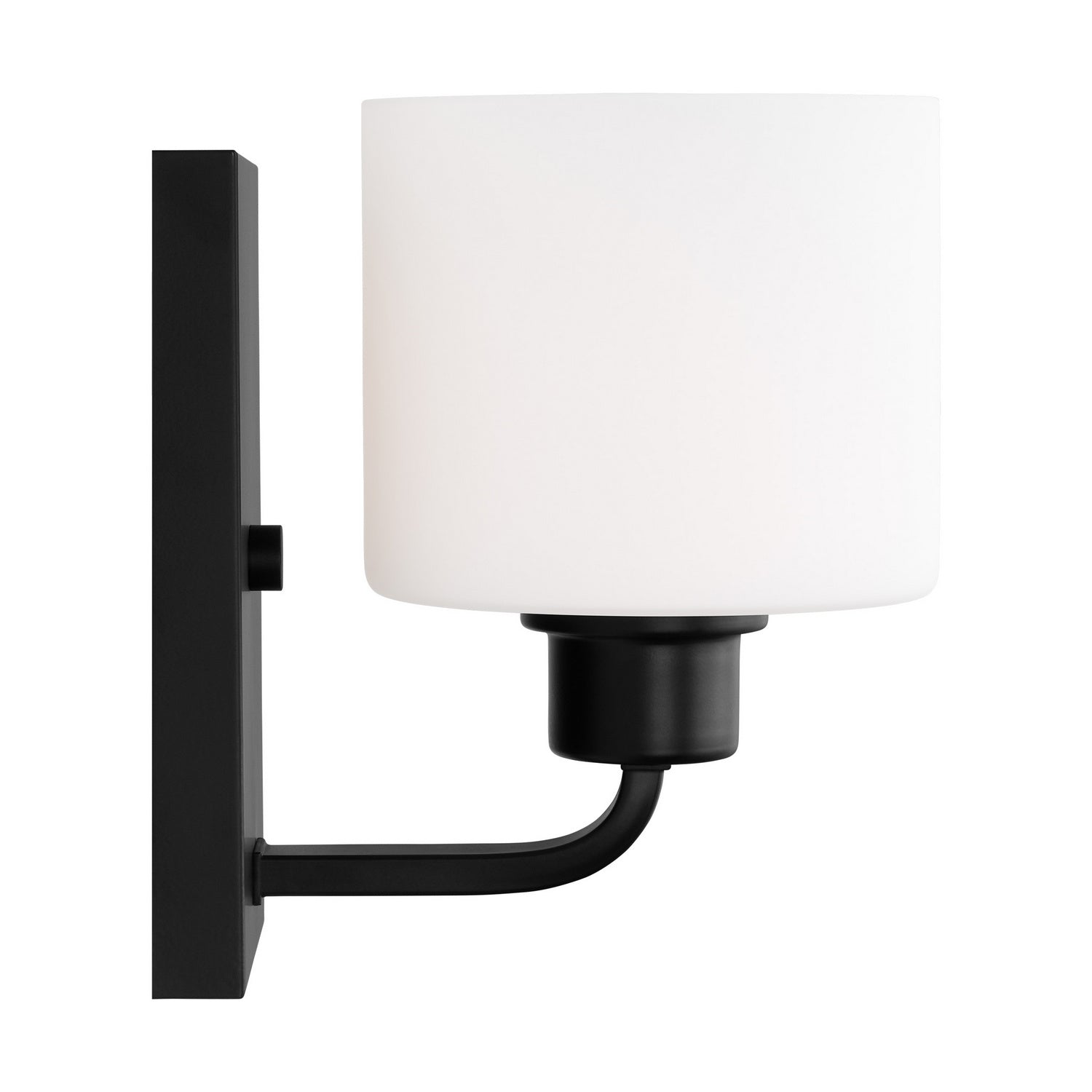 Generation Lighting. - 4128801-112 - One Light Wall / Bath Sconce - Canfield - Midnight Black