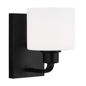 Generation Lighting. - 4128801EN3-112 - One Light Wall / Bath Sconce - Canfield - Midnight Black