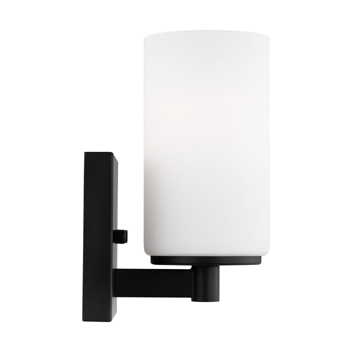 Generation Lighting - 4139101-112 - One Light Wall / Bath Sconce - Hettinger - Midnight Black