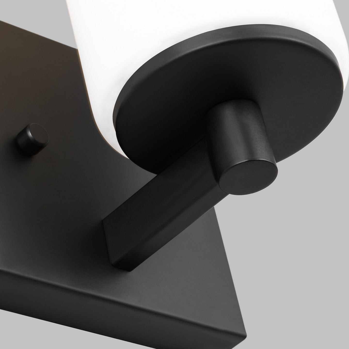 Generation Lighting - 4139101-112 - One Light Wall / Bath Sconce - Hettinger - Midnight Black