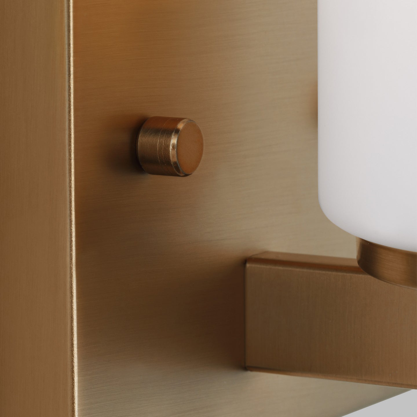 Generation Lighting - 4139101-848 - One Light Wall / Bath Sconce - Hettinger - Satin Brass