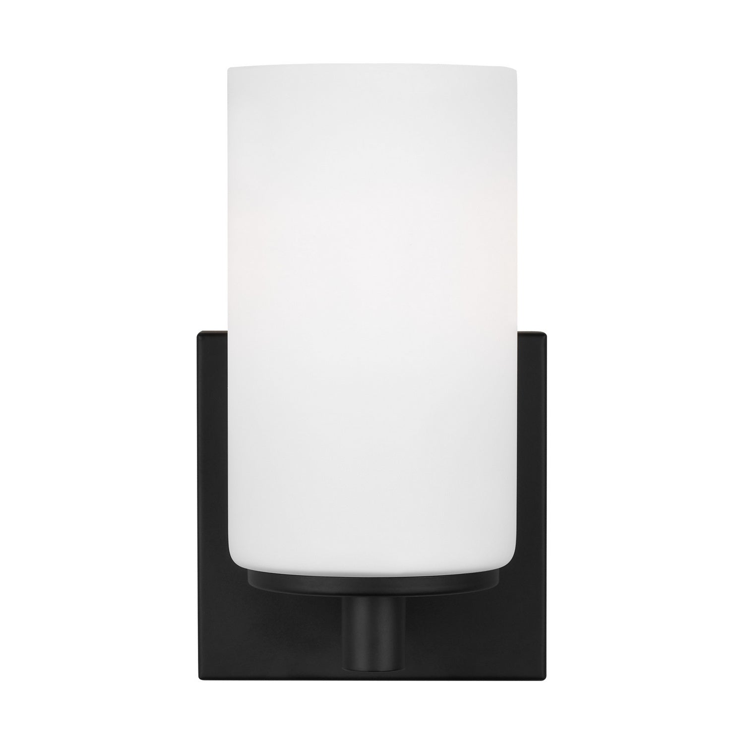 Generation Lighting. - 4139101EN3-112 - One Light Wall / Bath Sconce - Hettinger - Midnight Black