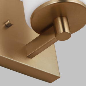 Generation Lighting. - 4139101EN3-848 - One Light Wall / Bath Sconce - Hettinger - Satin Brass