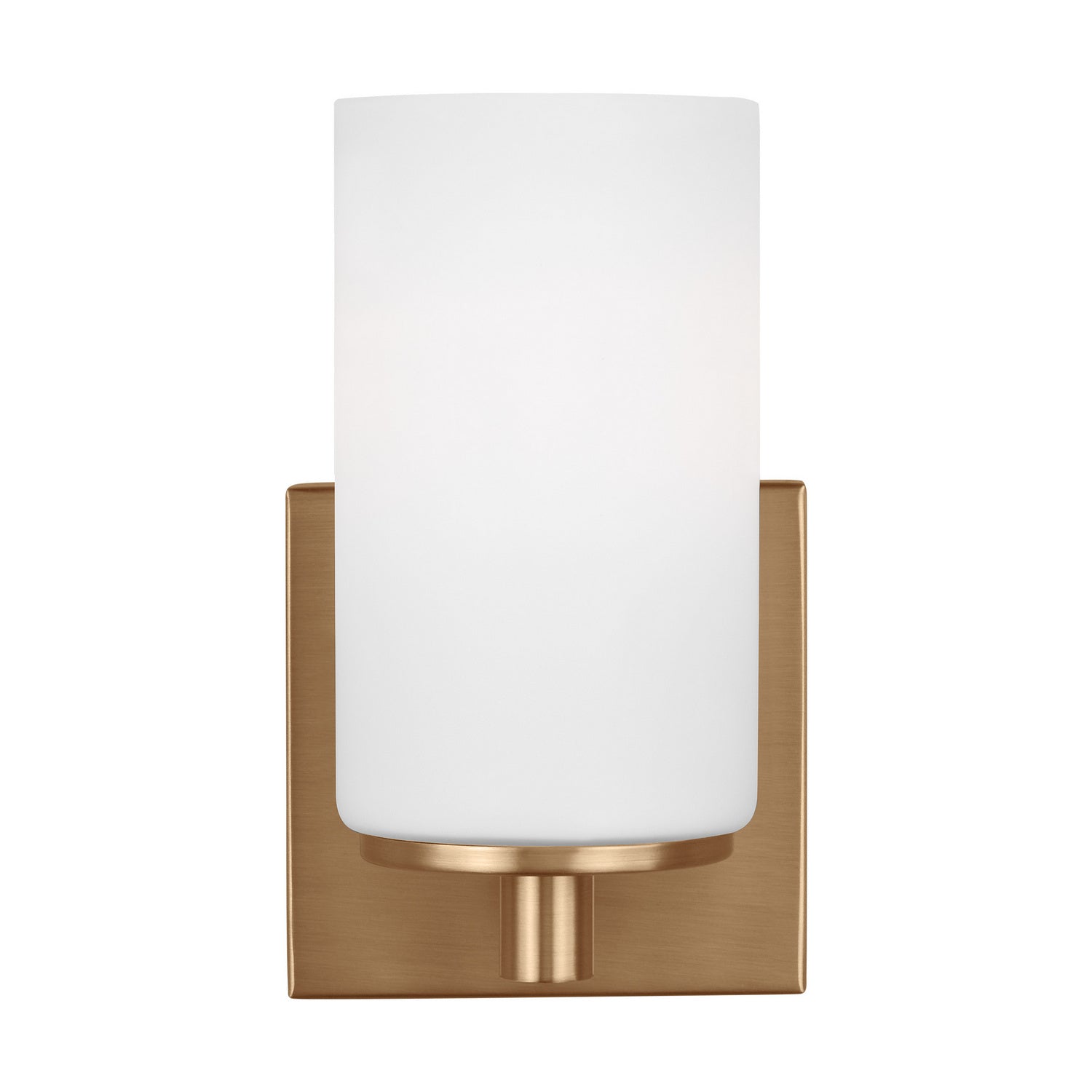 Generation Lighting. - 4139101EN3-848 - One Light Wall / Bath Sconce - Hettinger - Satin Brass