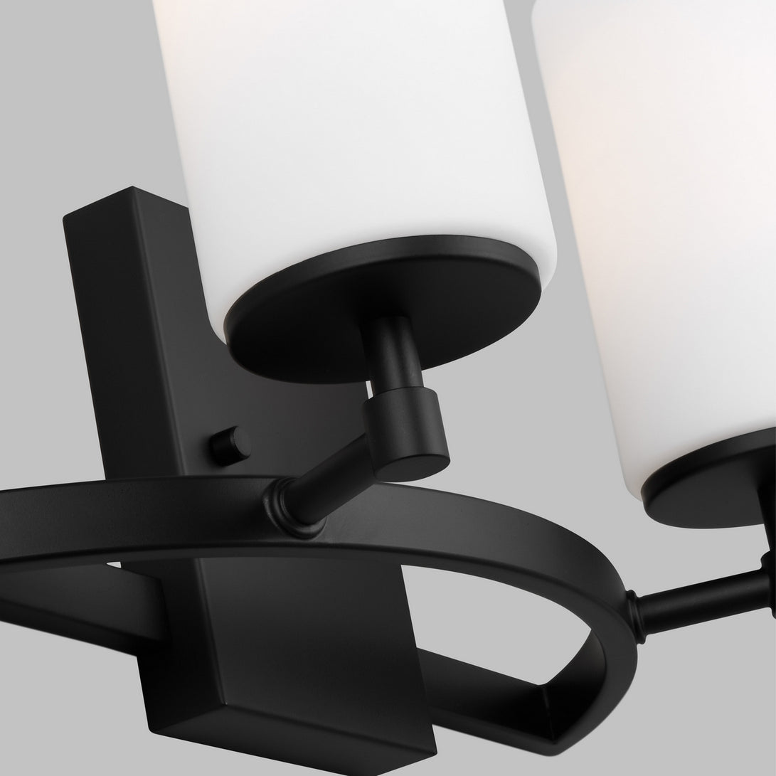 Generation Lighting - 4424602-112 - Two Light Wall / Bath - Alturas - Midnight Black
