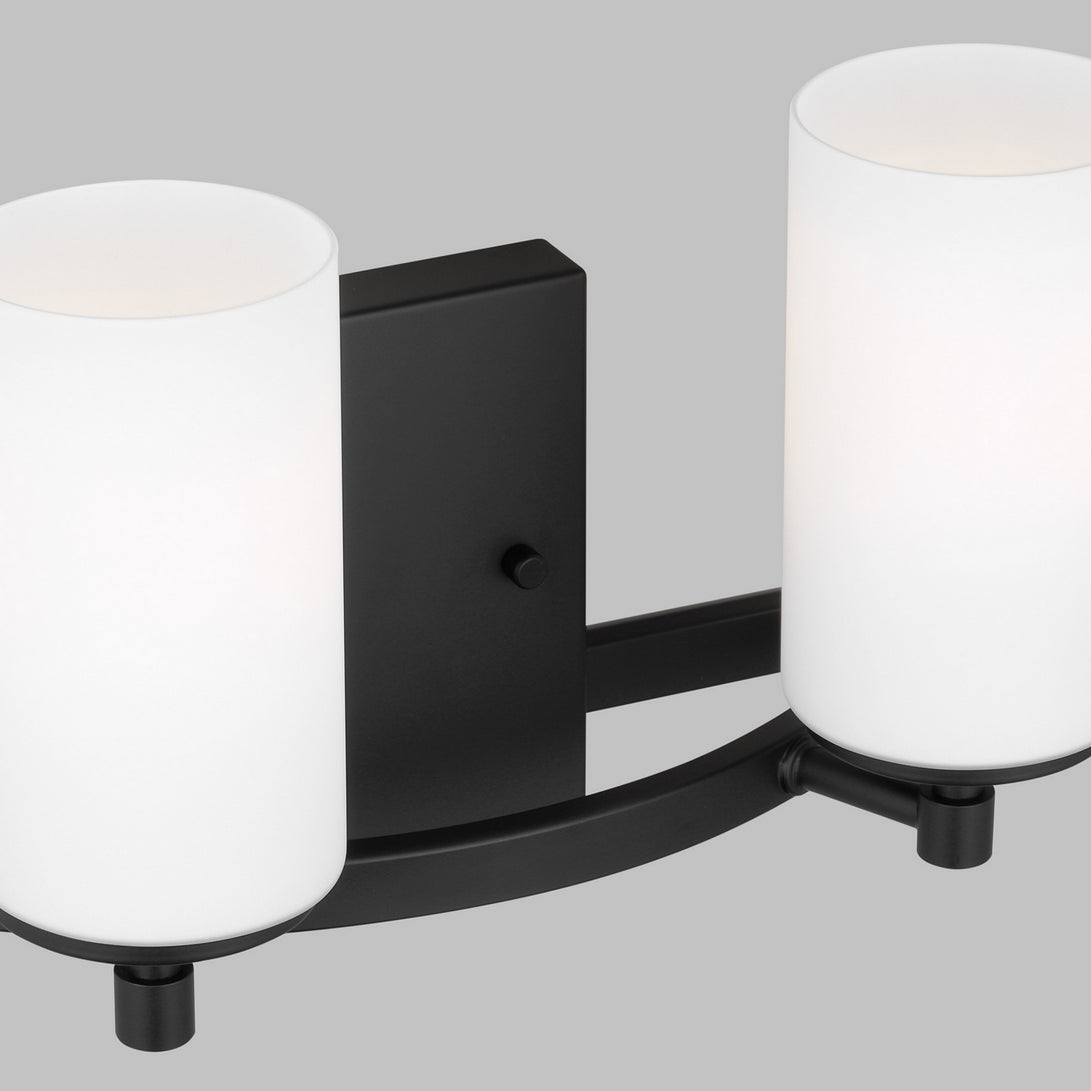 Generation Lighting - 4424602EN3-112 - Two Light Wall / Bath - Alturas - Midnight Black