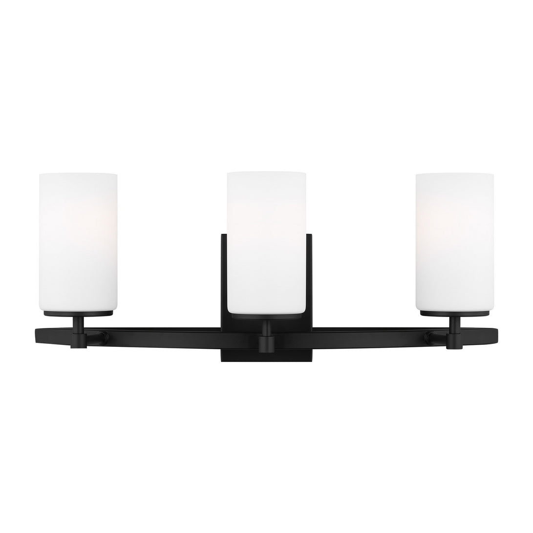Generation Lighting - 4424603-112 - Three Light Wall / Bath - Alturas - Midnight Black