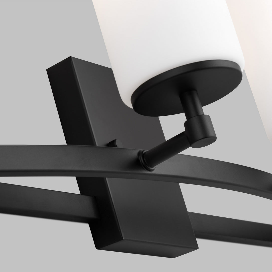 Generation Lighting - 4424604EN3-112 - Four Light Wall / Bath - Alturas - Midnight Black
