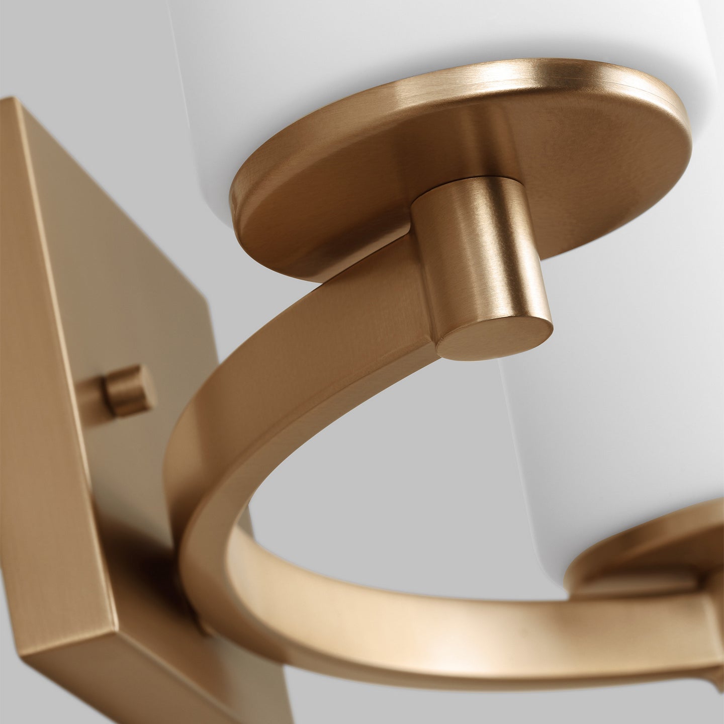 Generation Lighting - 4439102-848 - Two Light Wall / Bath - Hettinger - Satin Brass