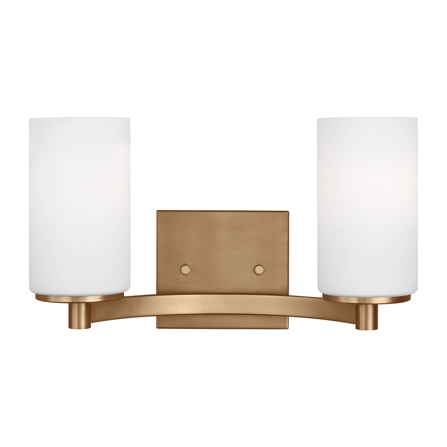 Generation Lighting. - 4439102EN3-848 - Two Light Wall / Bath - Hettinger - Satin Brass