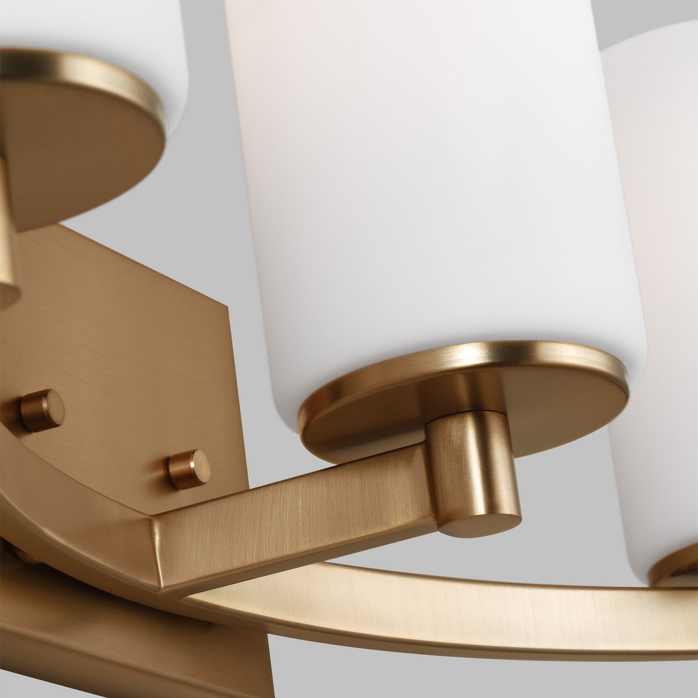 Generation Lighting - 4439103-848 - Three Light Wall / Bath - Hettinger - Satin Brass