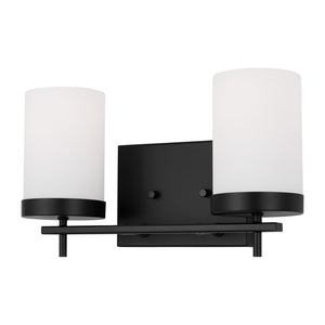 Visual Comfort Studio - 4490302-112 - Two Light Bath - Zire - Midnight Black