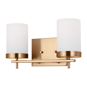 Visual Comfort Studio - 4490302-848 - Two Light Bath - Zire - Satin Brass