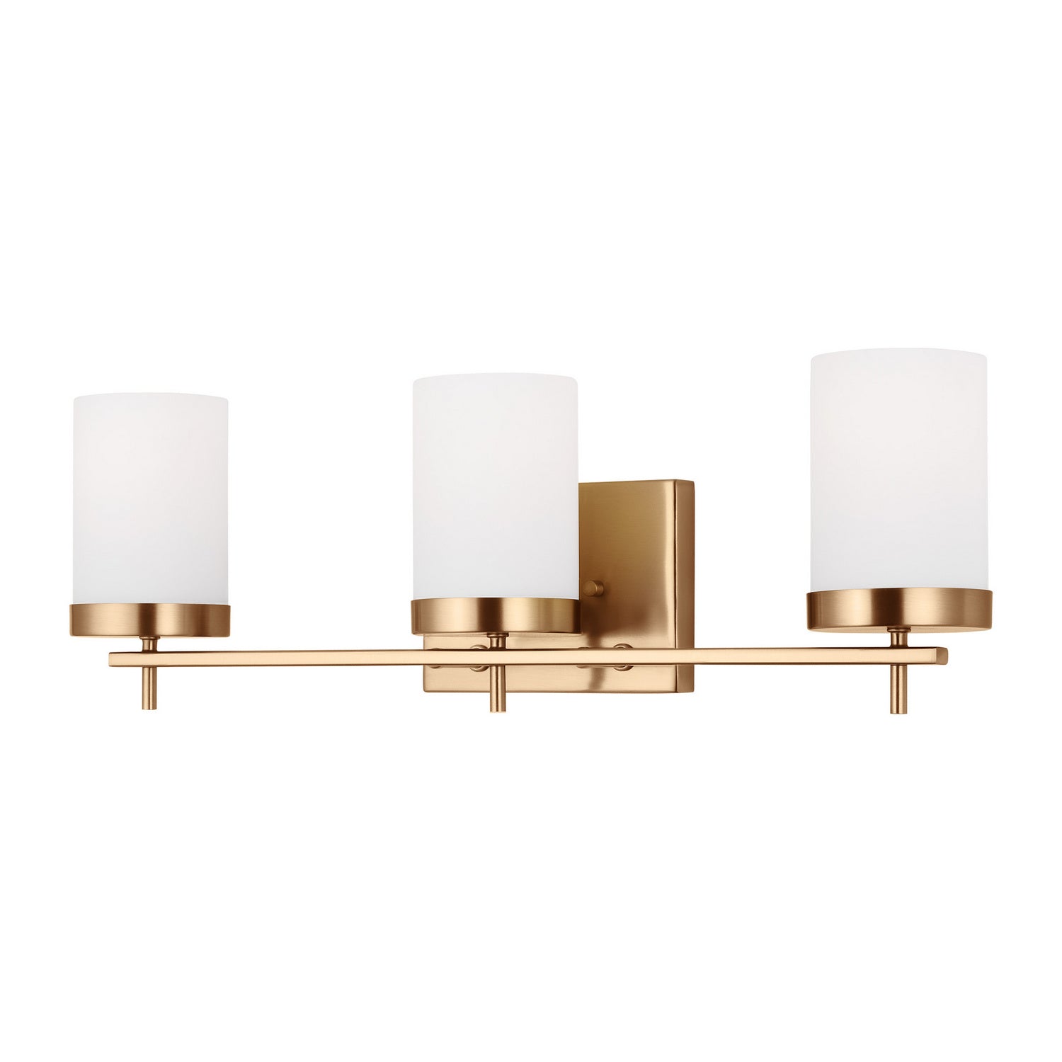 Visual Comfort Studio - 4490303-848 - Three Light Bath - Zire - Satin Brass