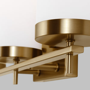 Visual Comfort Studio - 4490303-848 - Three Light Bath - Zire - Satin Brass