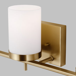 Visual Comfort Studio - 4490303-848 - Three Light Bath - Zire - Satin Brass