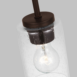 Generation Lighting. - 61170-710 - One Light Mini-Pendant - Oslo - Bronze