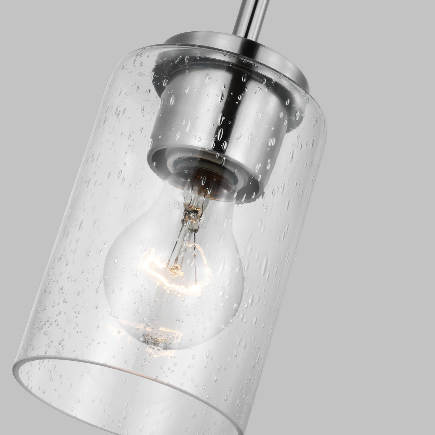 Generation Lighting. - 61170-962 - One Light Mini-Pendant - Oslo - Brushed Nickel