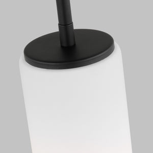 Generation Lighting. - 6124601EN3-112 - One Light Mini-Pendant - Alturas - Midnight Black