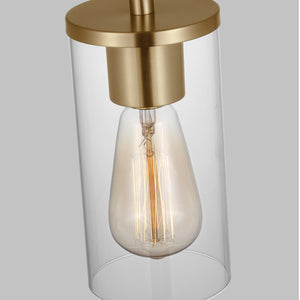 Visual Comfort Studio - 6190301-848 - One Light Mini-Pendant - Zire - Satin Brass