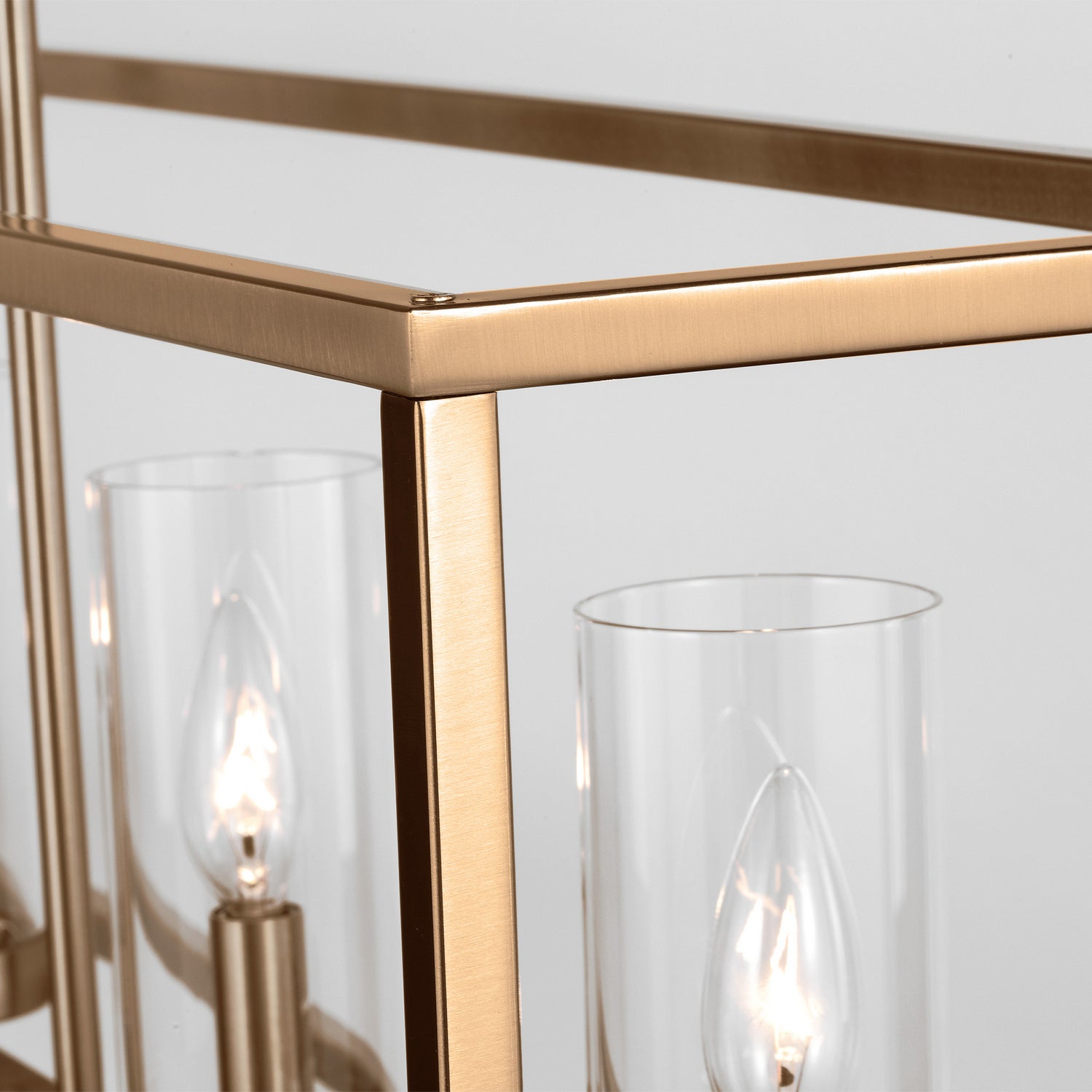 Visual Comfort Studio - 6690305-848 - Five Light Island Pendant - Zire - Satin Brass