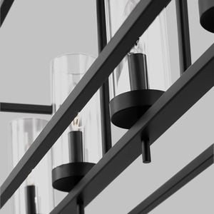 Visual Comfort Studio - 6690305EN-112 - Five Light Island Pendant - Zire - Midnight Black