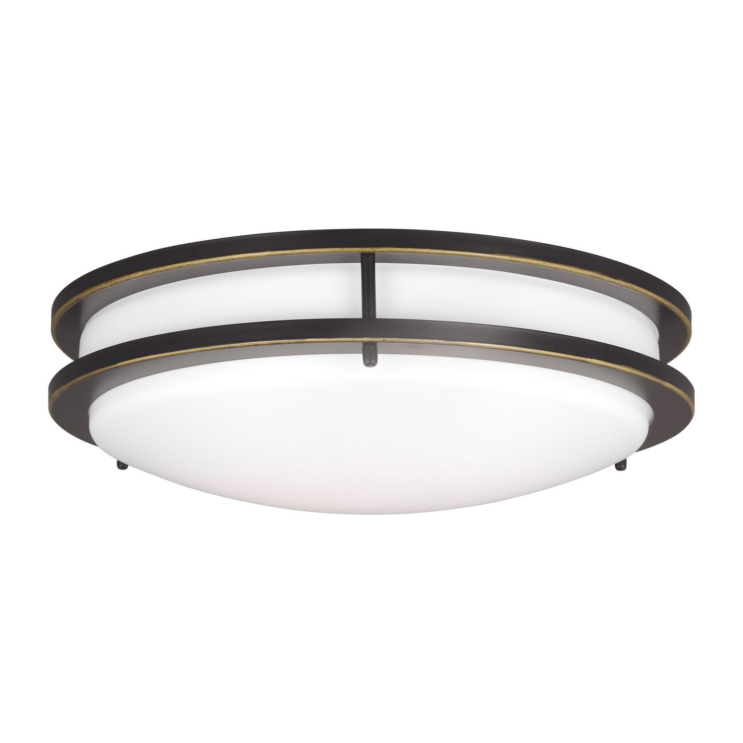 Generation Lighting. - 7650893S-71 - LED Flush Mount - Mahone - Antique Bronze