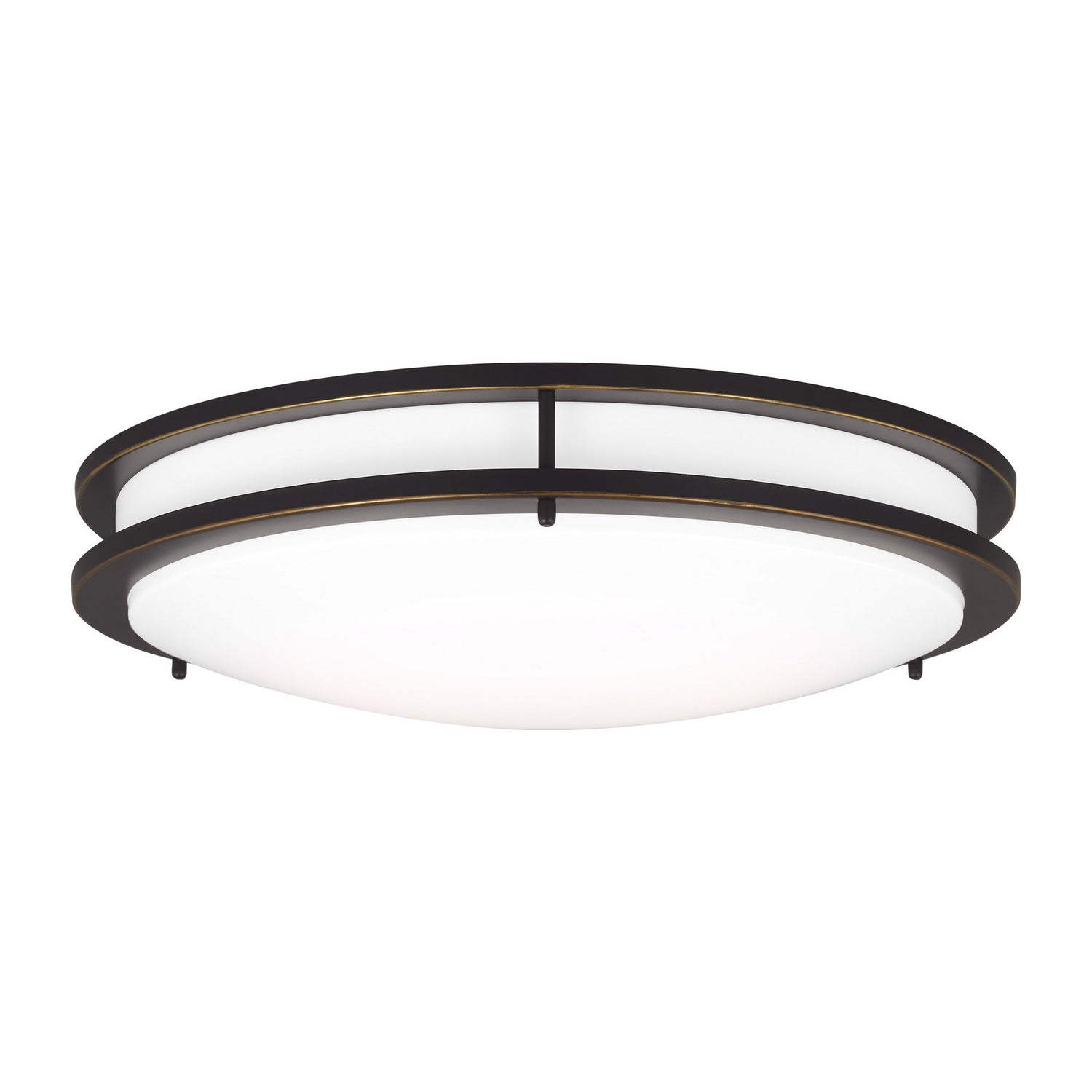 Generation Lighting. - 7750893S-71 - LED Flush Mount - Mahone - Antique Bronze