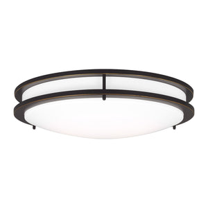 Generation Lighting. - 7750893S-71 - LED Flush Mount - Mahone - Antique Bronze