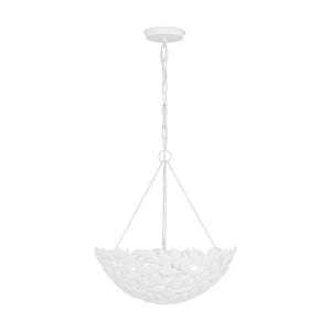 Visual Comfort Studio - AP1193TXW - Three Light Pendant - Kelan - Textured White