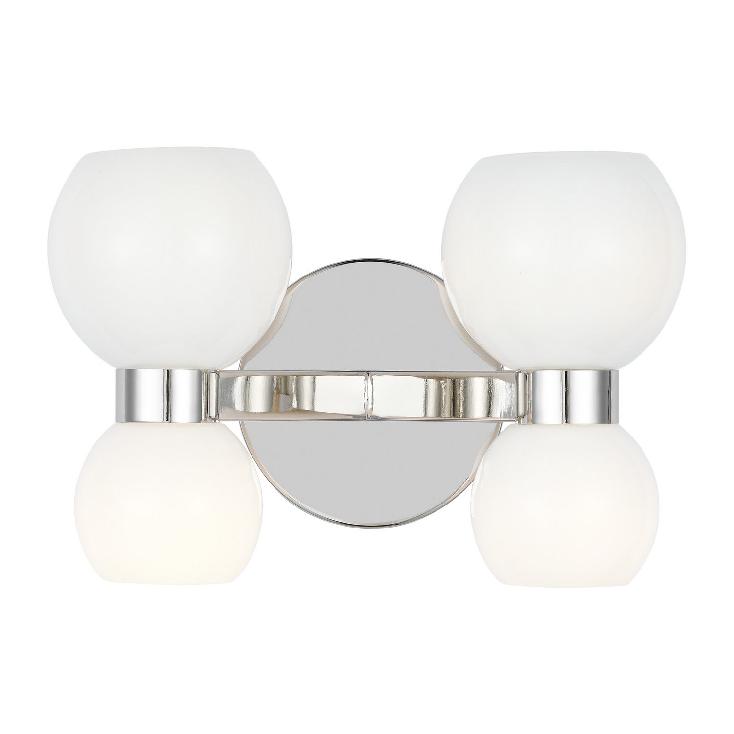 Visual Comfort Studio - KSW1034PNMG - Four Light Wall Sconce - Londyn - Polished Nickel