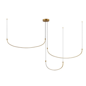 Kuzco Lighting - MP89370-BG - LED Pendant - Talis - Brushed Gold